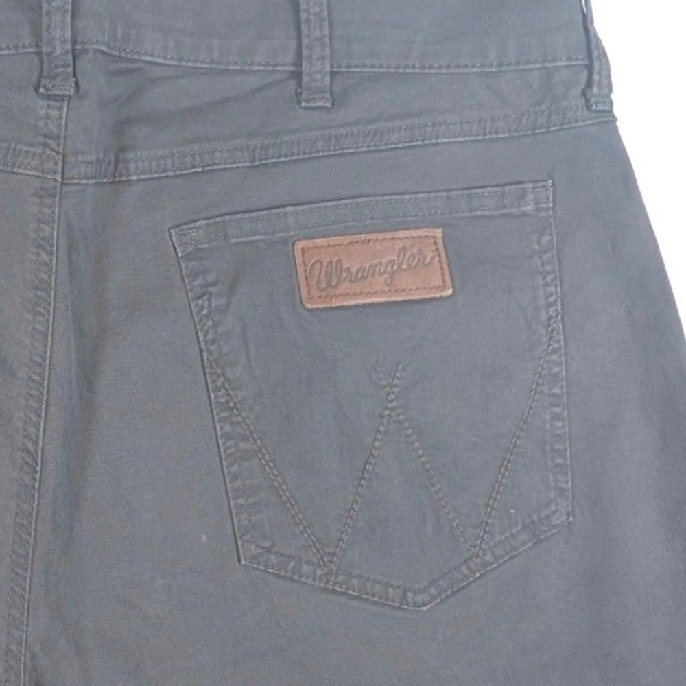 Wrangler Retro Slim Straight Charcoal Gray Pants 40x34 Fits 41 Mens Stretch - Picture 11 of 11
